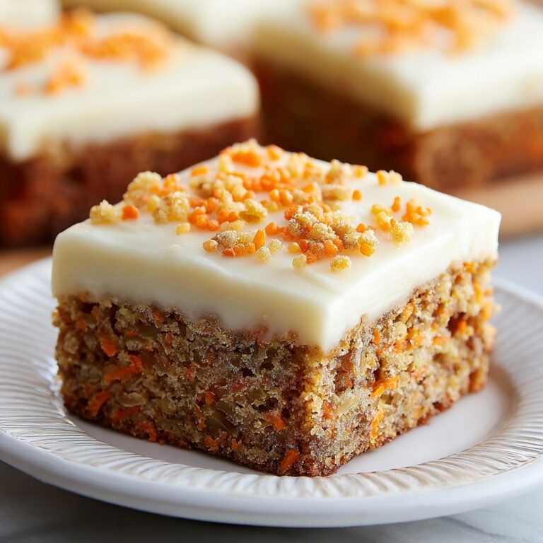 Carrot Cake Bars Recipe