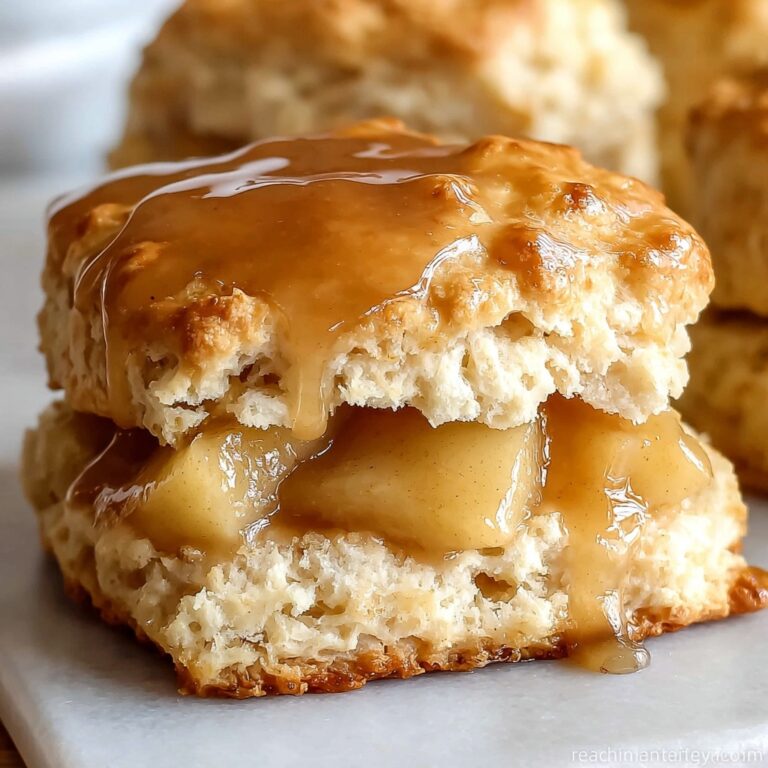 Apple Biscuits with Honey Butter Glaze Recipe