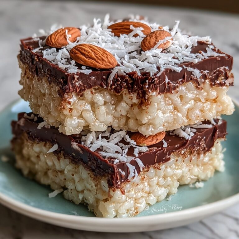Almond Joy Krispie Treats Recipe