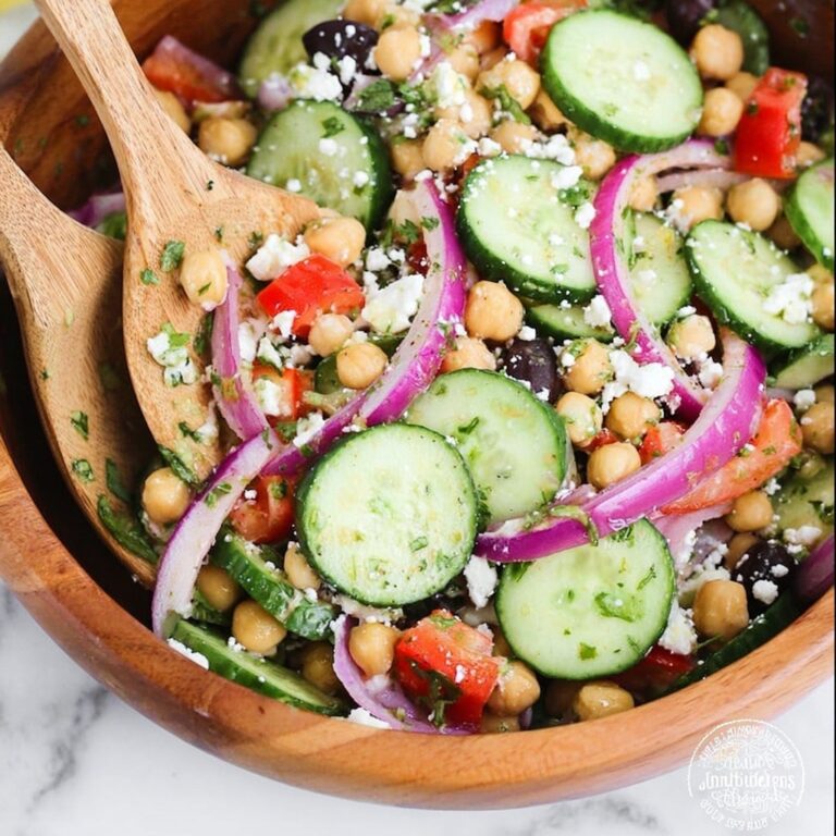 Mediterranean Chickpea Salad Recipe