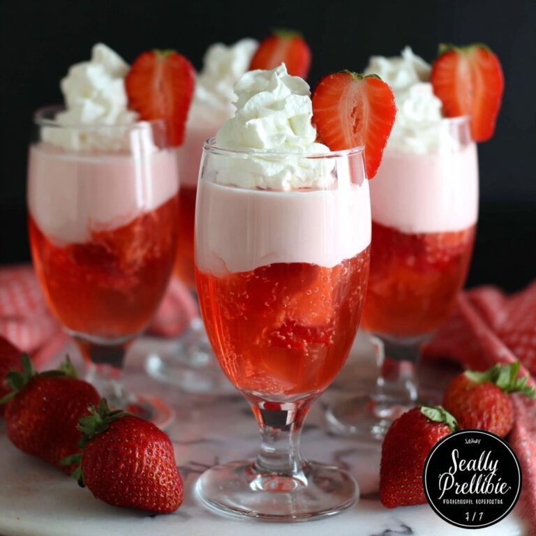 Strawberry Jello Parfait Recipe