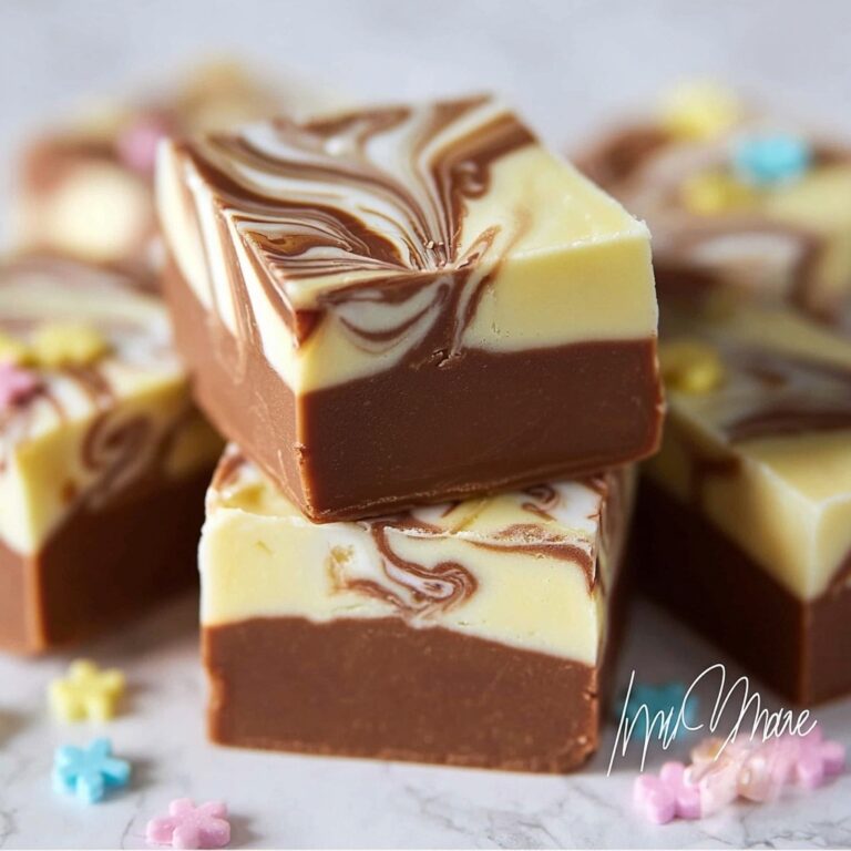 Easy Marshmallow Swirl Fudge Recipe