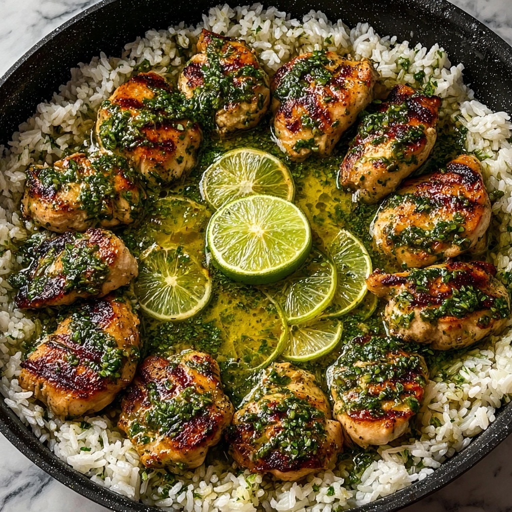 Salsa Verde Chicken & Rice Skillet Recipe - Recipe Image