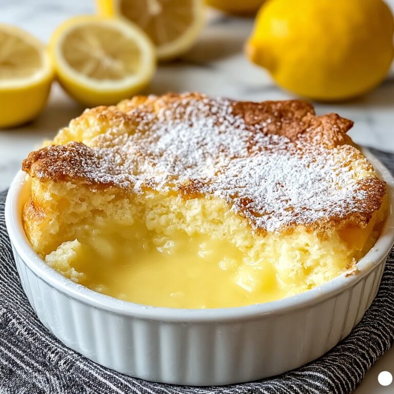 Magic Lemon Cobbler Recipe