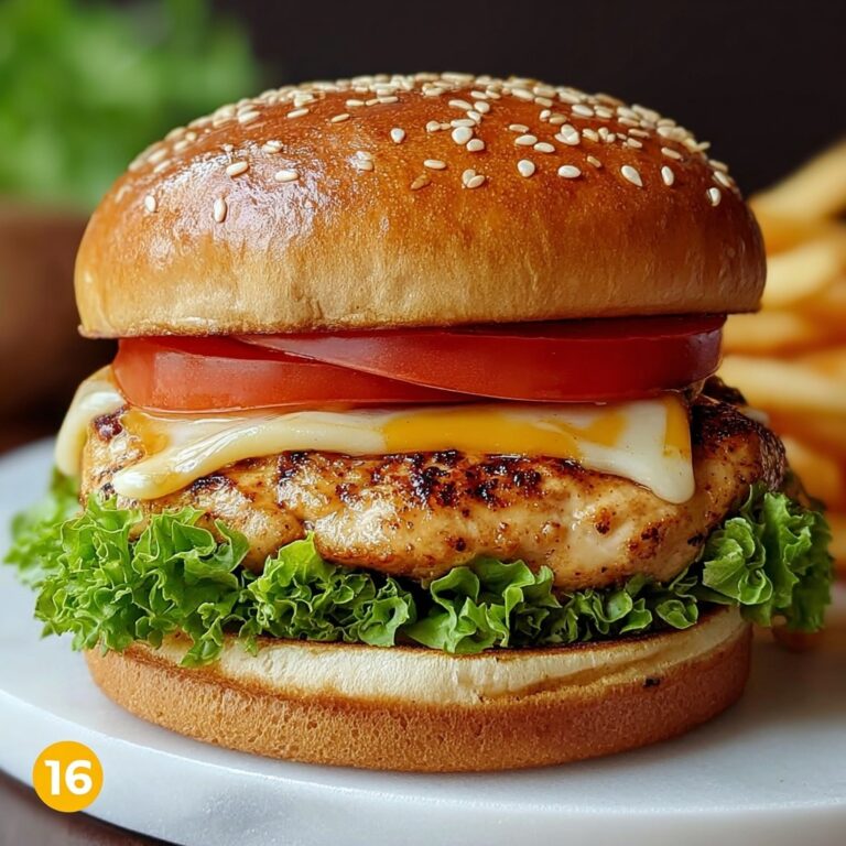 Spicy Chipotle Chicken Burger Recipe