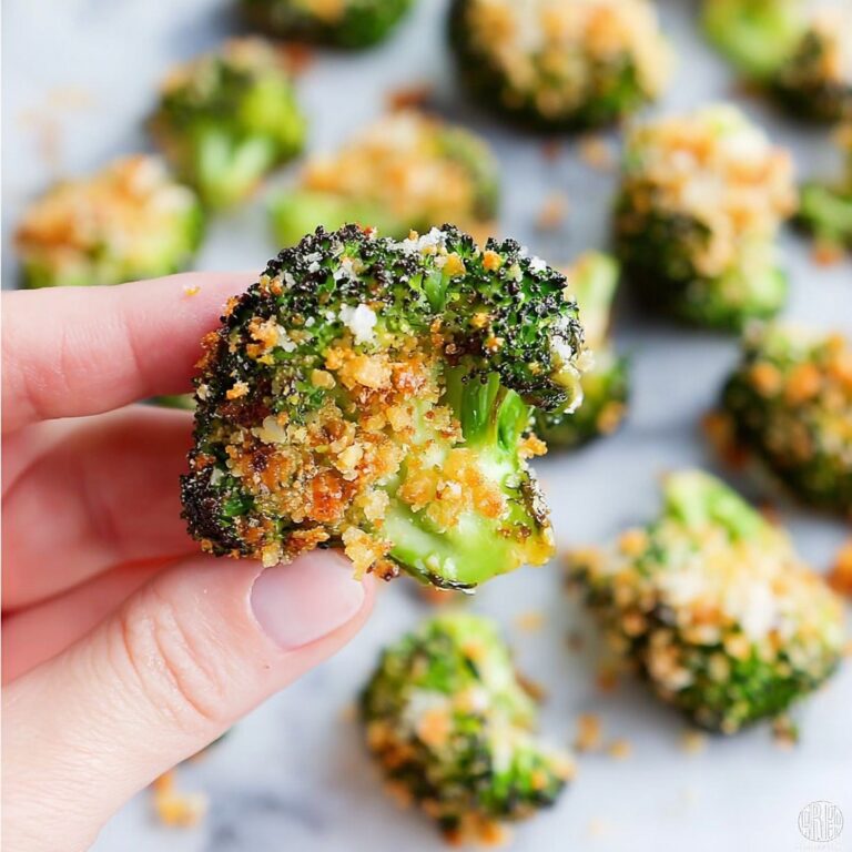 Crispy Smashed Broccoli Recipe