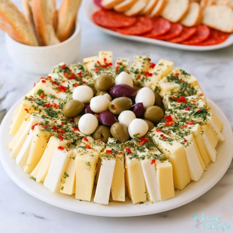 Marinated Cheese Ring Recipe