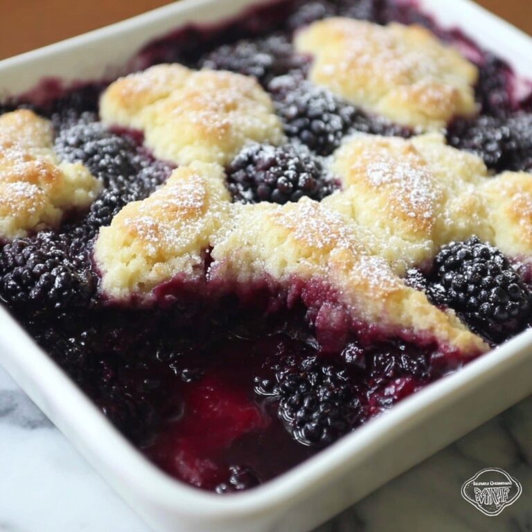 Blackberry Cobbler Recipe