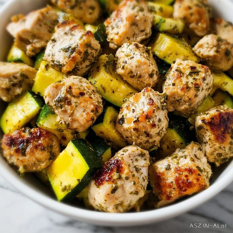 Baked Chicken and Zucchini Recipe