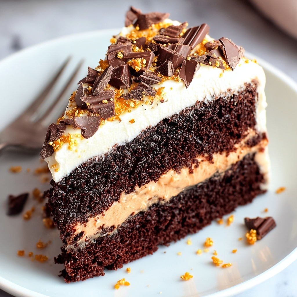 Butterfinger Bomb Cake Recipe - Recipe Image