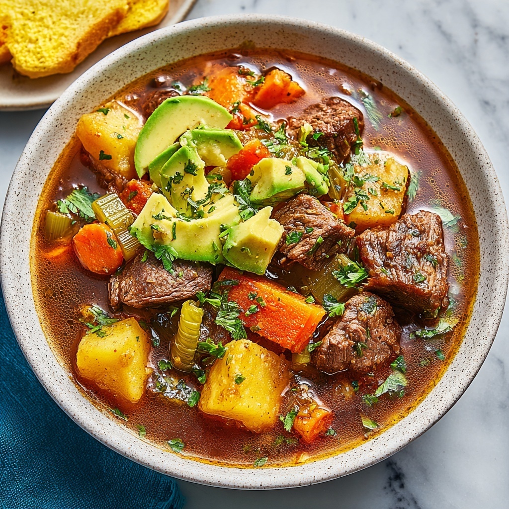 Caldo de Res: Hearty Mexican Beef Vegetable Soup Recipe - Recipe Image