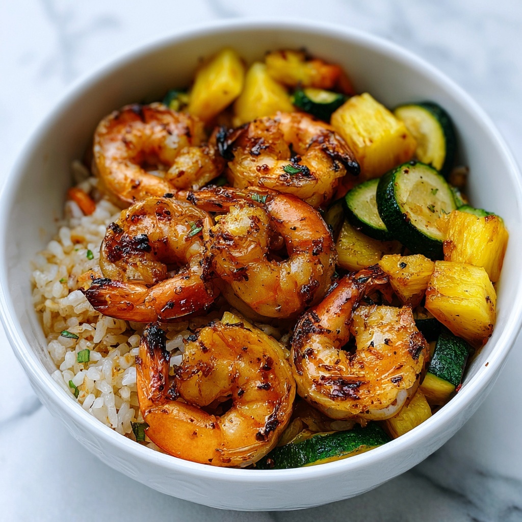 Hibachi Shrimp Rice Bowls Recipe - Recipe Image