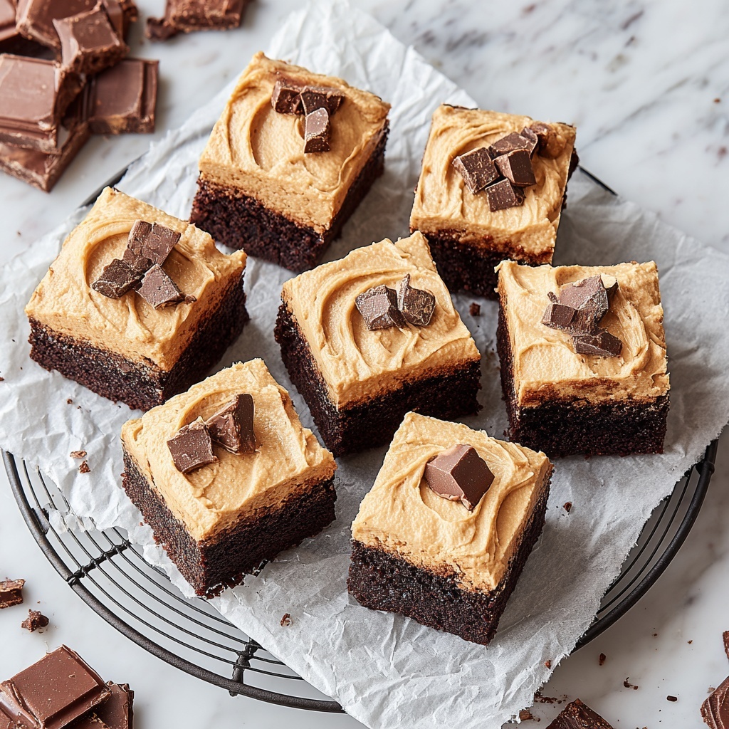 Peanut Butter Cheesecake Brownies Recipe - Recipe Image