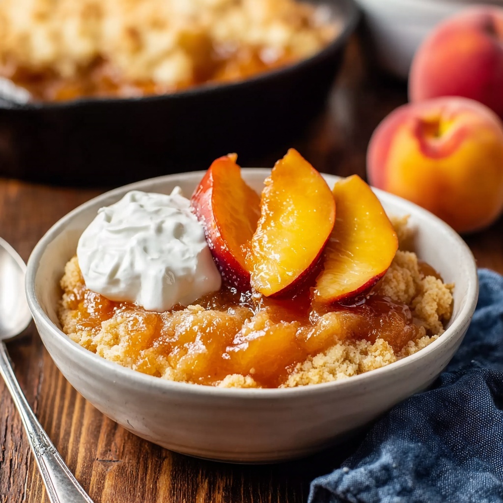Fresh Peach Cobbler Recipe - Recipe Image