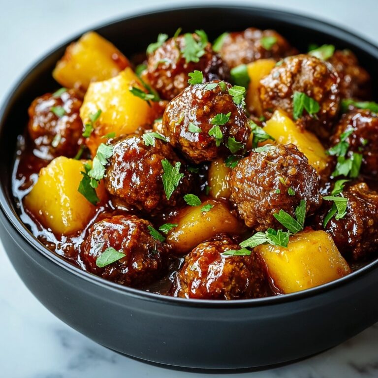 Crockpot Hawaiian Meatballs Recipe