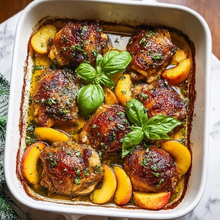 Honey Butter Peach Chicken Recipe