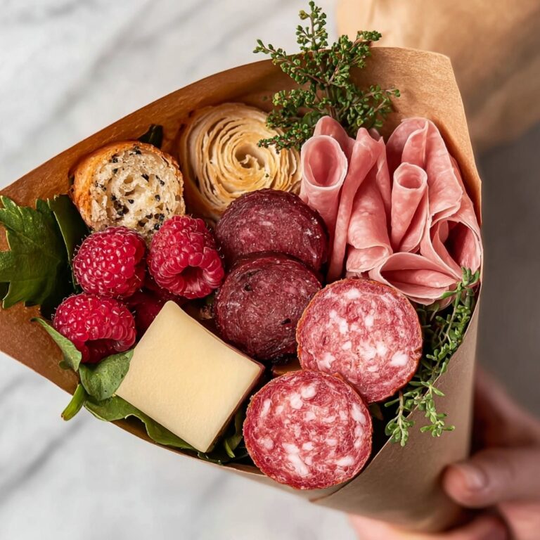 Stunning Charcuterie Bouquet for Date Night Recipe