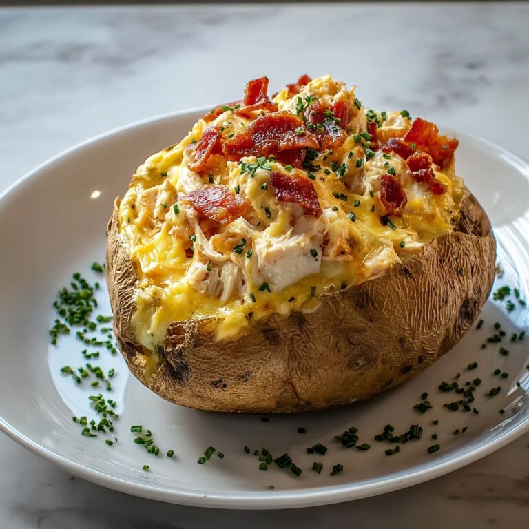 Marry Me Chicken Baked Potato: The Best Comfort Food! Recipe