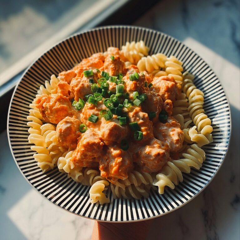 Buffalo Garlic Chicken Bites with Ranch Cajun Alfredo Twisted Pasta Recipe