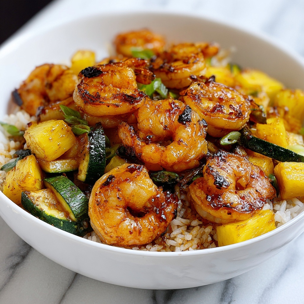 Hibachi Shrimp Rice Bowls Recipe - Recipe Image