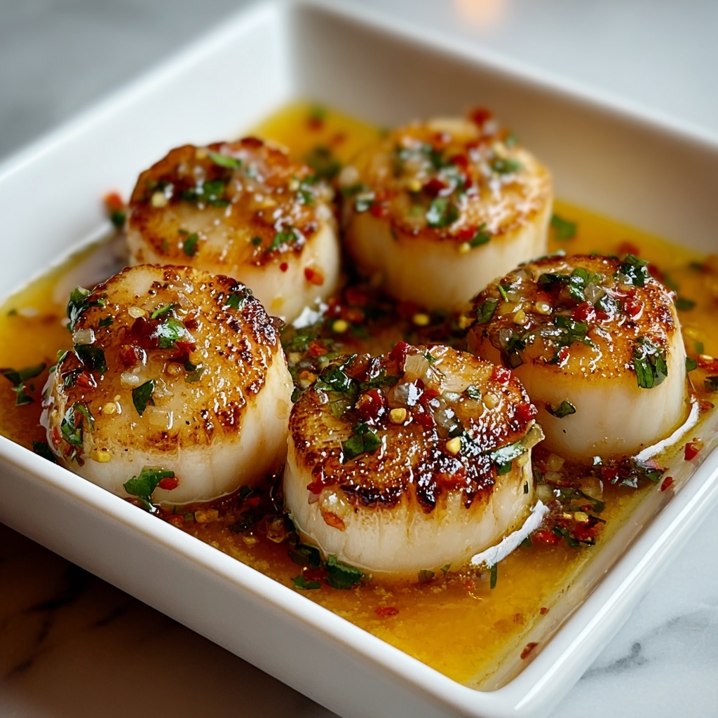 Garlic Butter Baked Scallops Recipe - Recipe Image