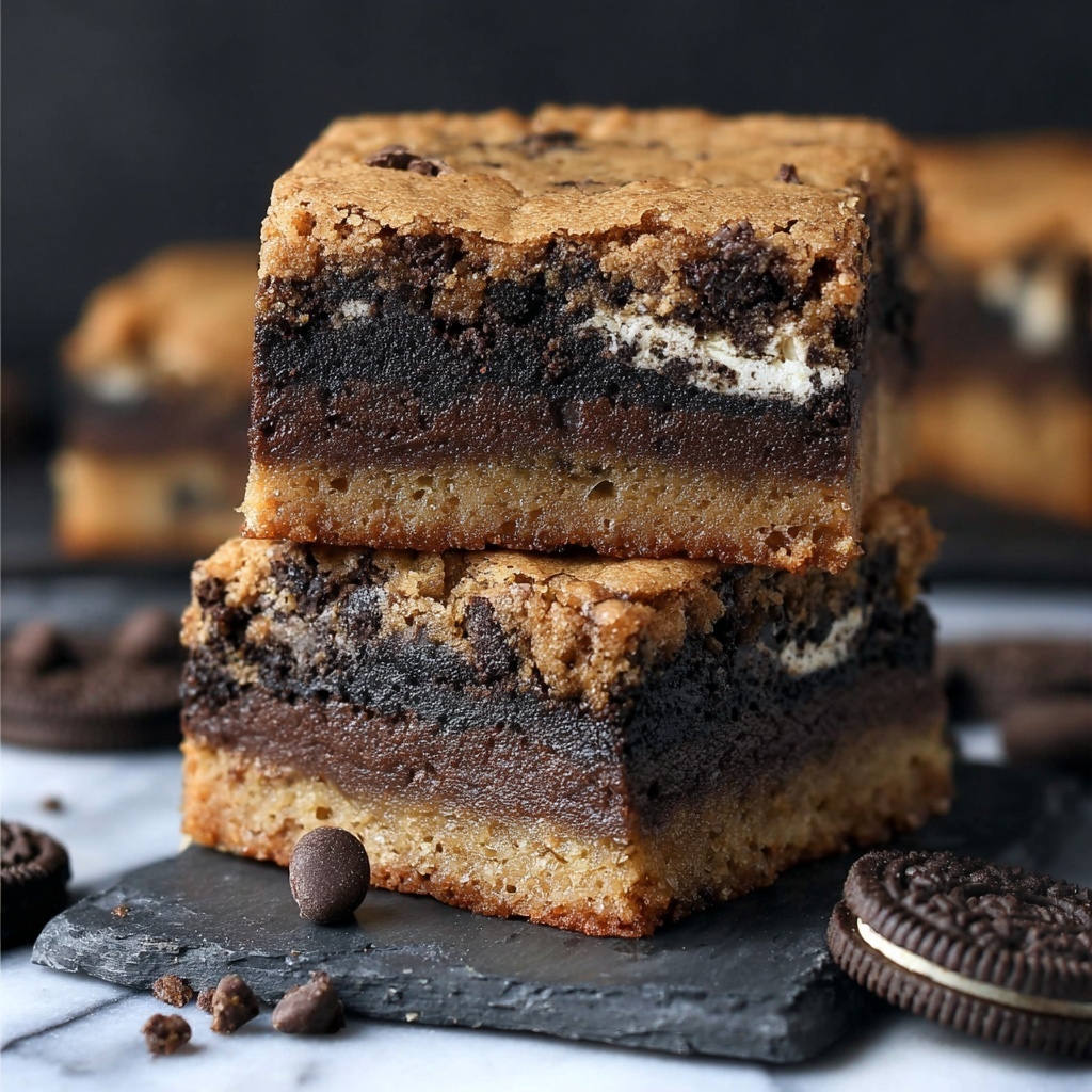 Irresistible Slutty Blondies: A Gooey Delight Recipe - Recipe Image