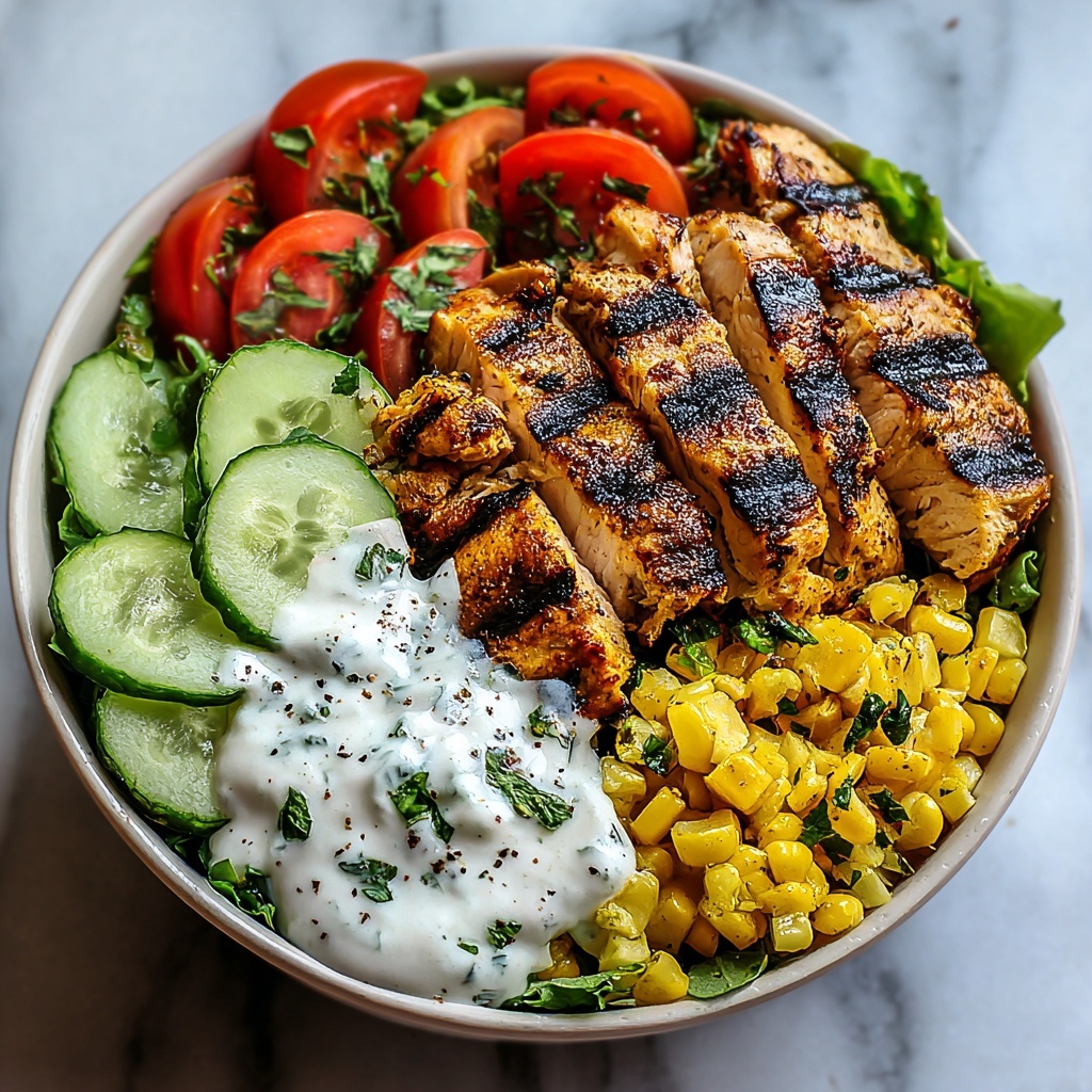 Flavor-Packed Grilled Chicken Shawarma Bowl Recipe - Recipe Image