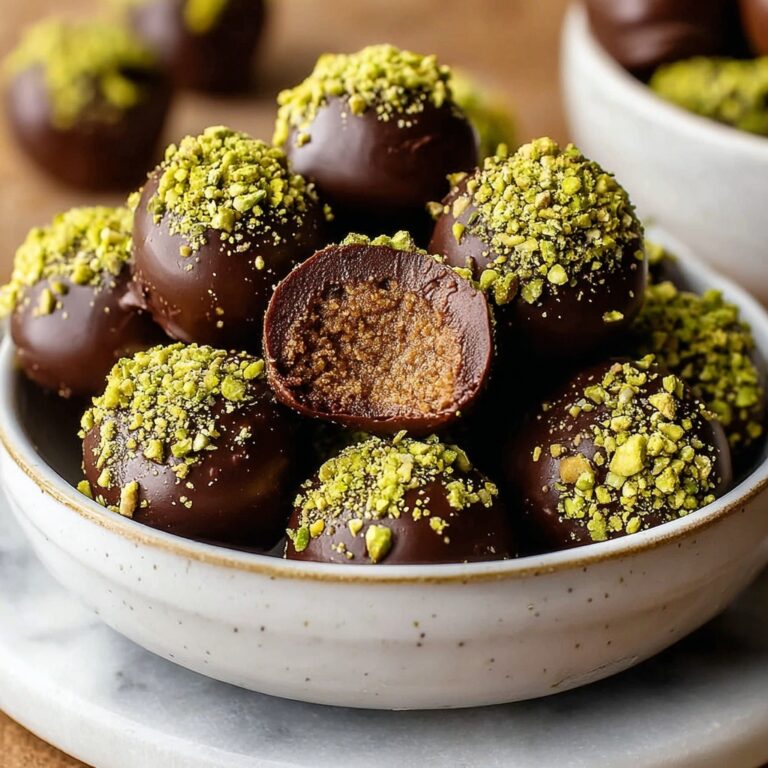 Dubai White Chocolate Pistachio Balls Recipe
