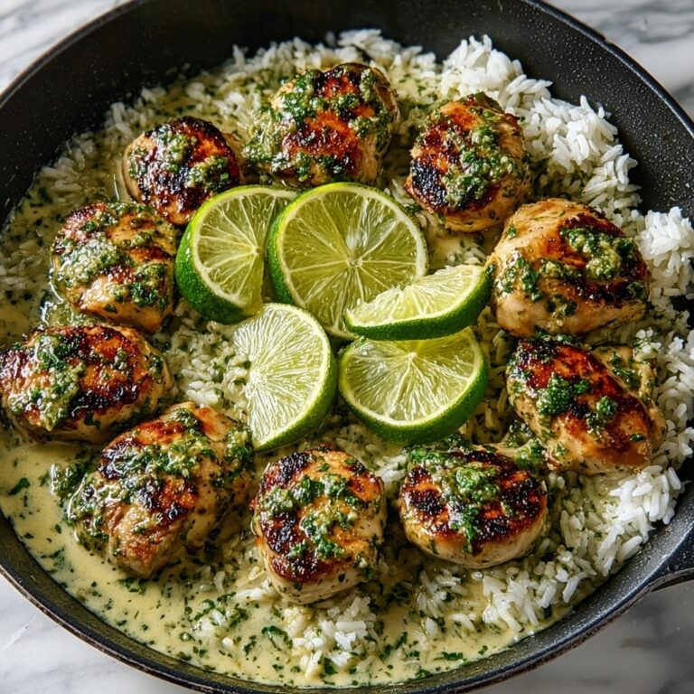 Salsa Verde Chicken & Rice Skillet Recipe