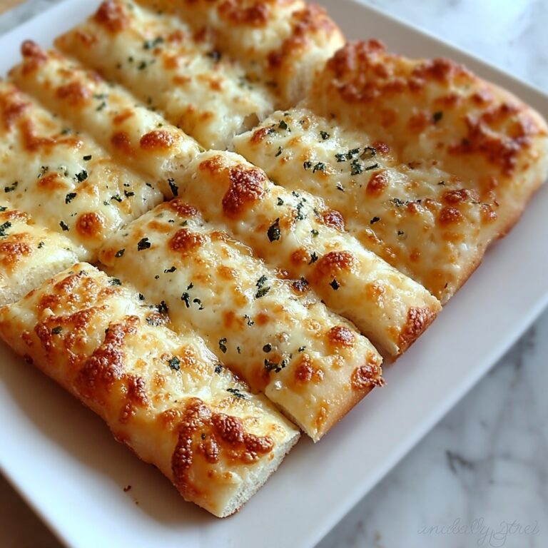 Indulgent Cheesy Garlic Breadsticks You’ll Love Making Recipe
