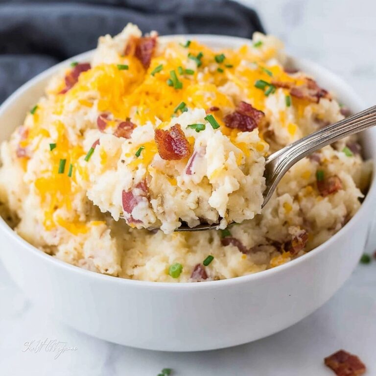 Mashed Potatoes with Bacon and Cheese Recipe