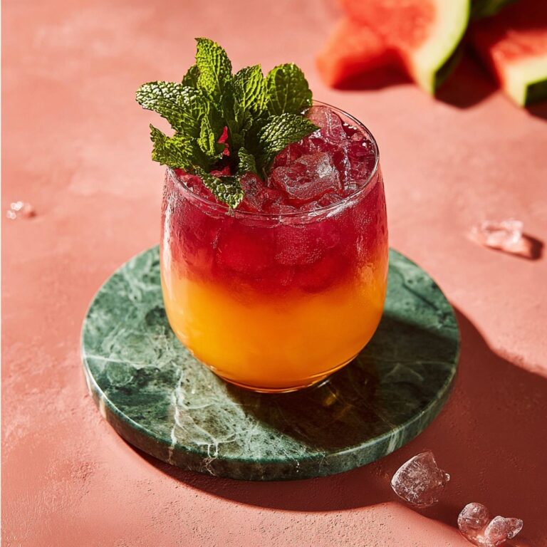 Watermelon Gin Punch Recipe