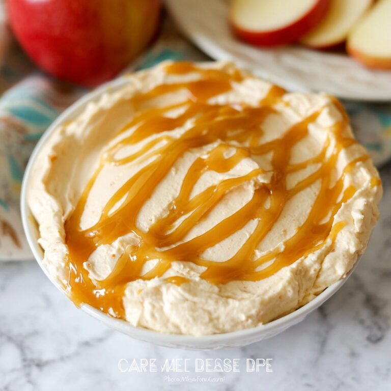 Caramel Cheesecake Dip Recipe