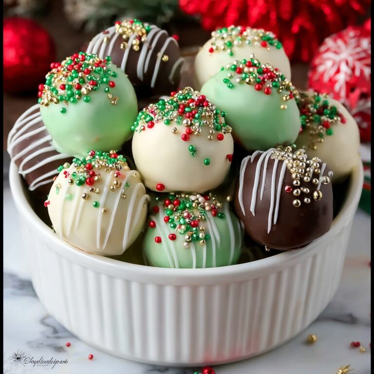 Christmas Oreo Balls Recipe