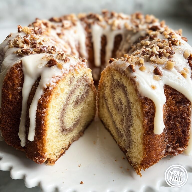 Easy Cinnamon Roll Bundt Cake Recipe